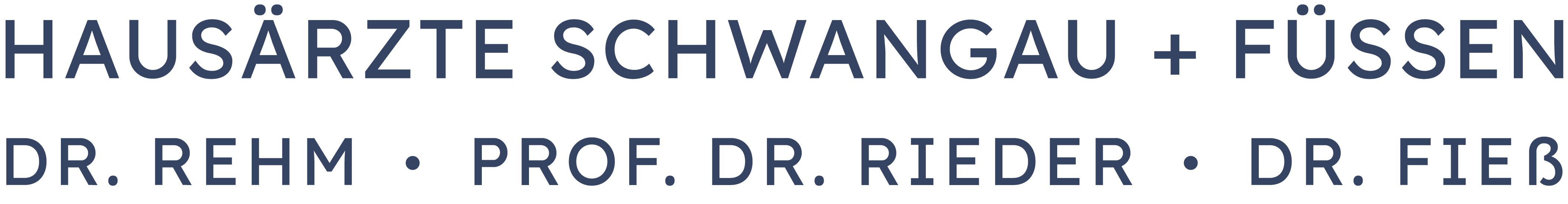 Logo Hausärzte Schwangau + Füssen